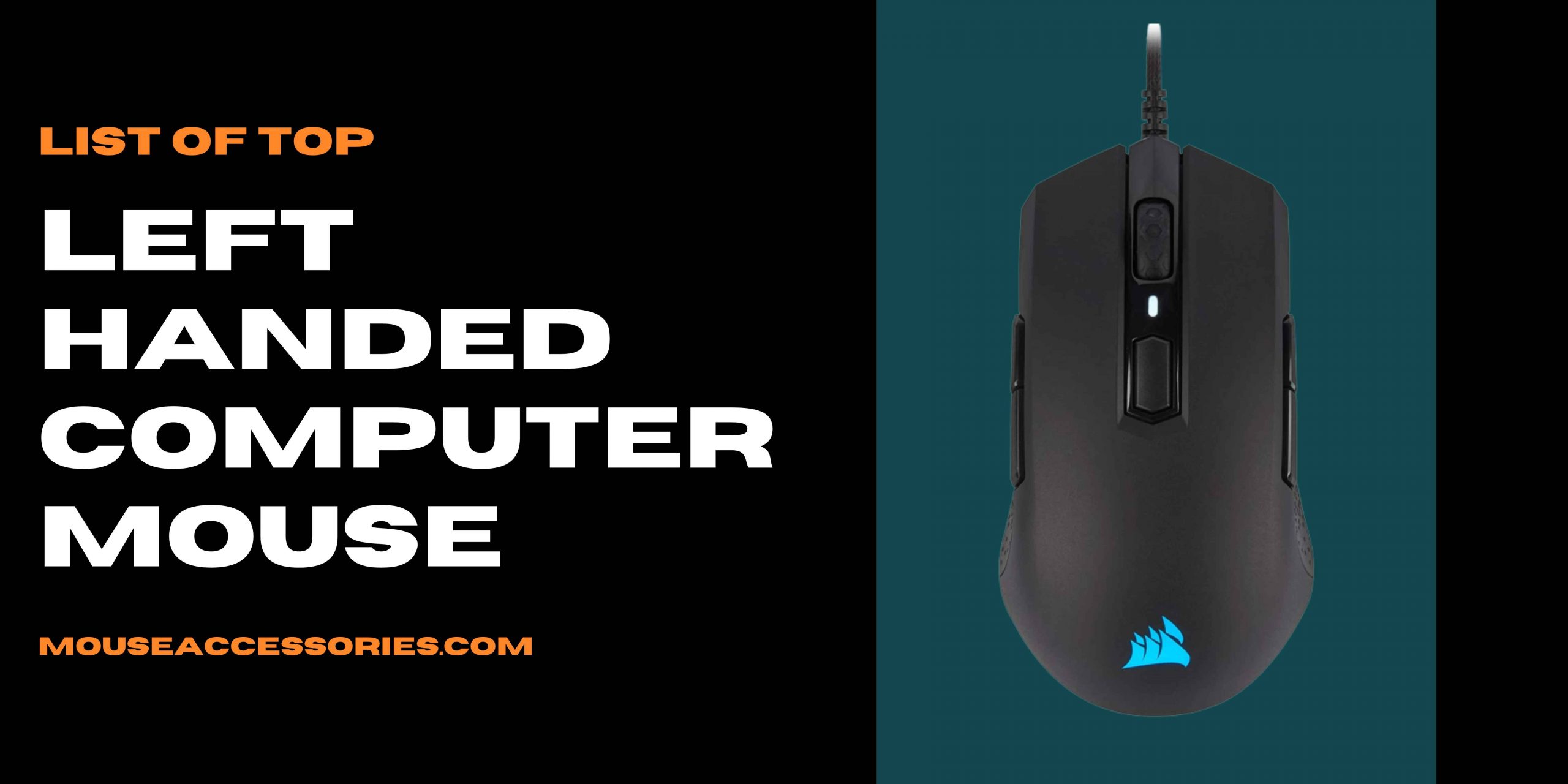 Left Handed Computer Mouse